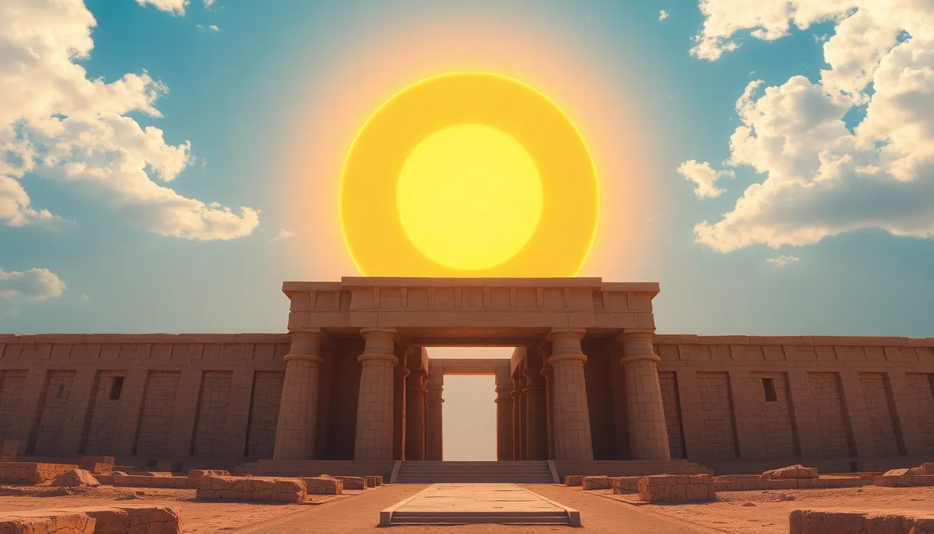 The Sun’s Influence on Egyptian Architecture