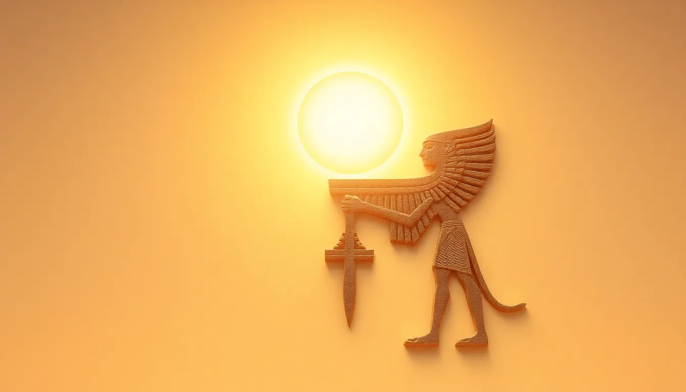 The Symbol of the Sun in Egyptian Hieroglyphics