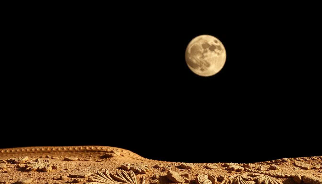 The Symbolism of the Moon in Egyptian Jewelry and Art