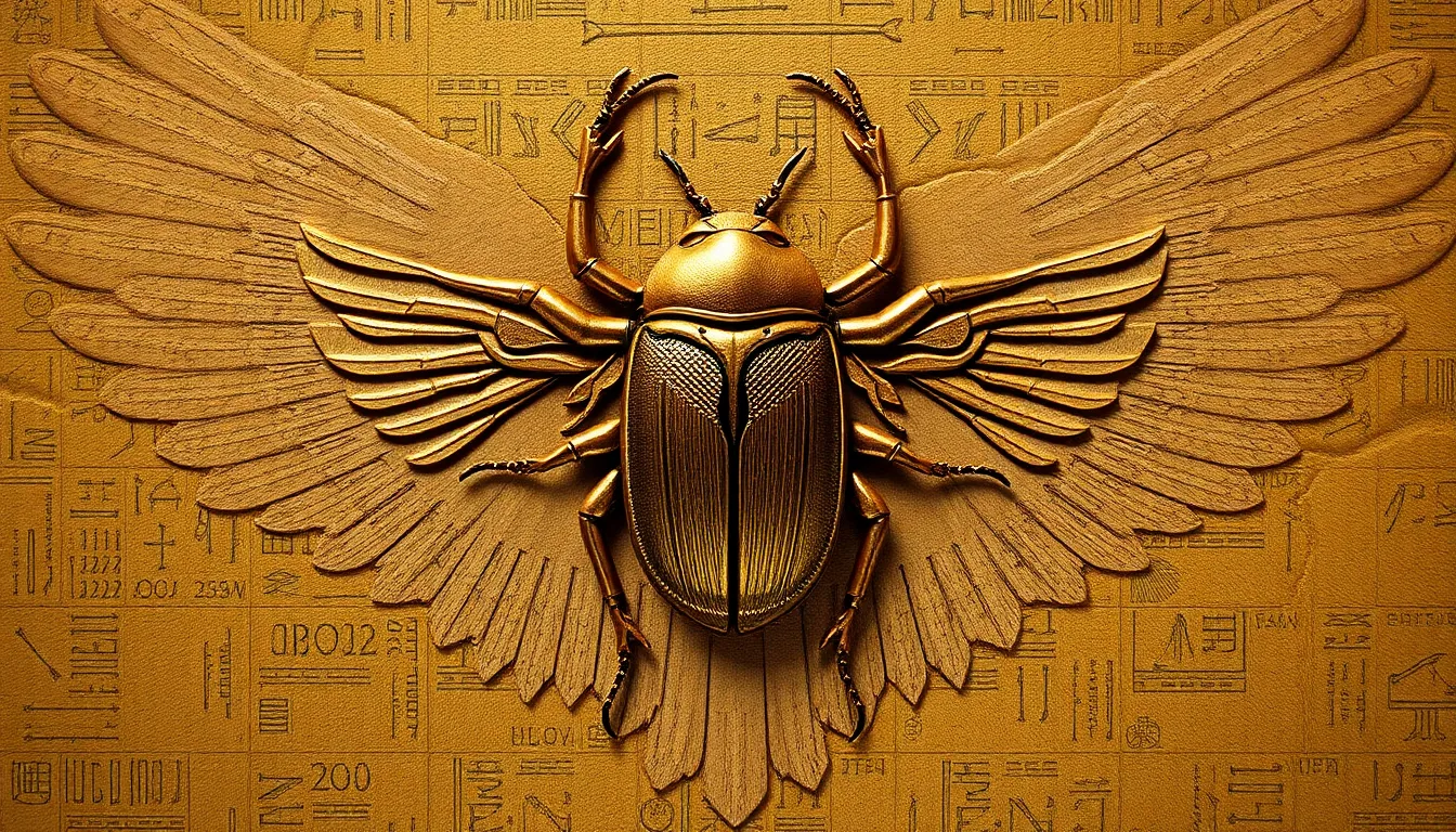 The Symbolism of the Scarab in Egyptian Creation Myths