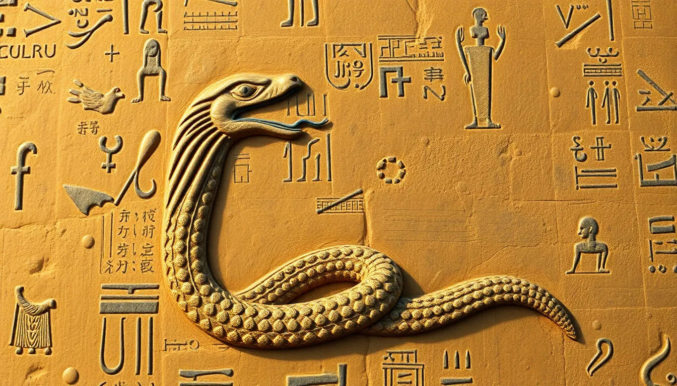 The Symbolism of the Serpent in Egyptian Funerary Texts