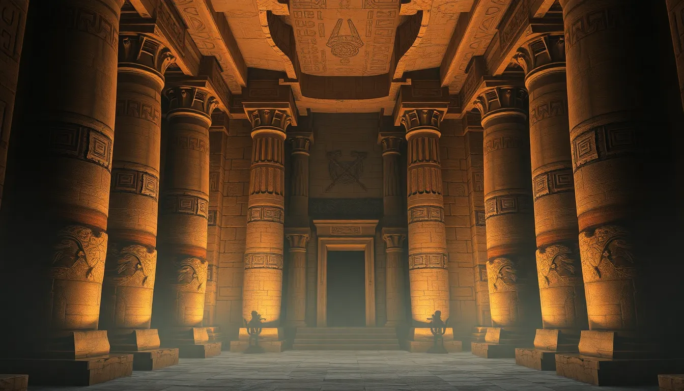 The Temple of Anubis: Guardian of the Underworld | egyptmythology.com The Temple of Anubis: Guardian of the Underworld