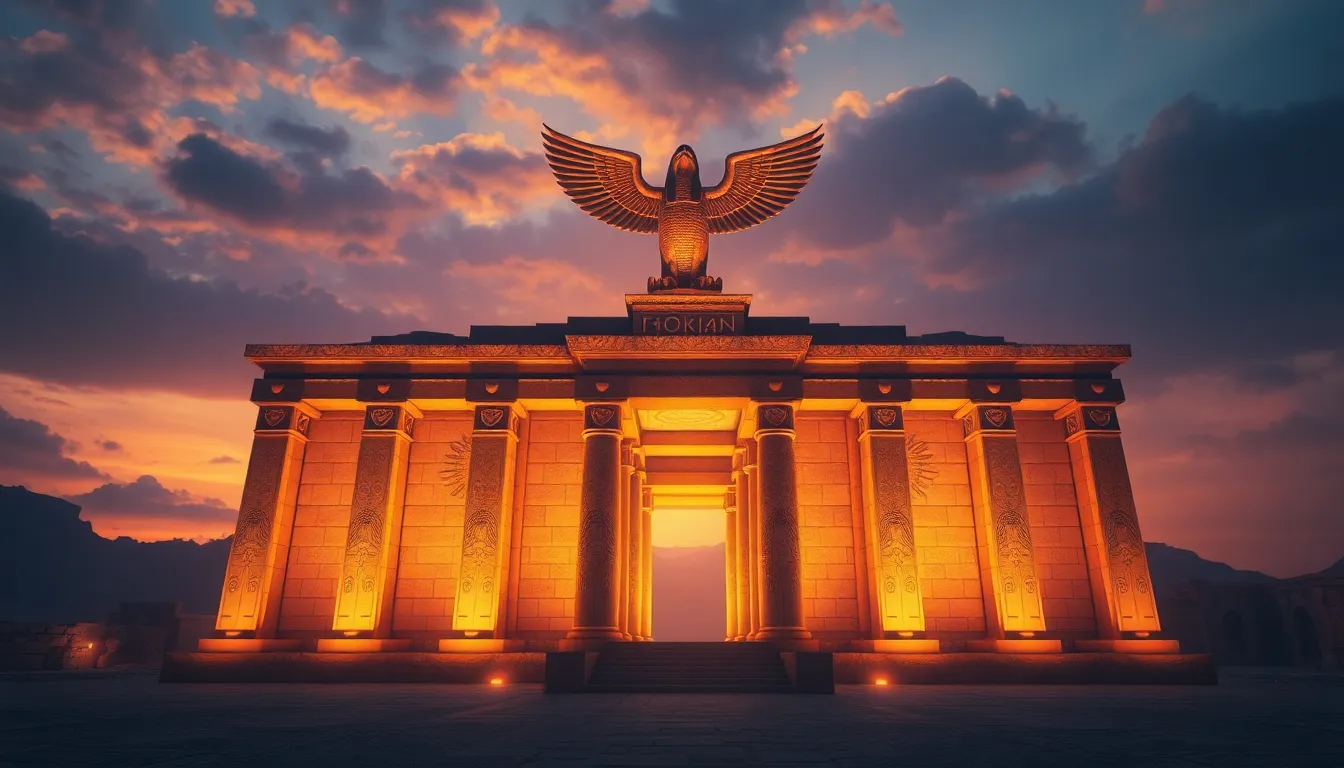 The Temple of Horus: The Falcon God’s Influence | egyptmythology.com The Temple of Horus: The Falcon God’s Influence