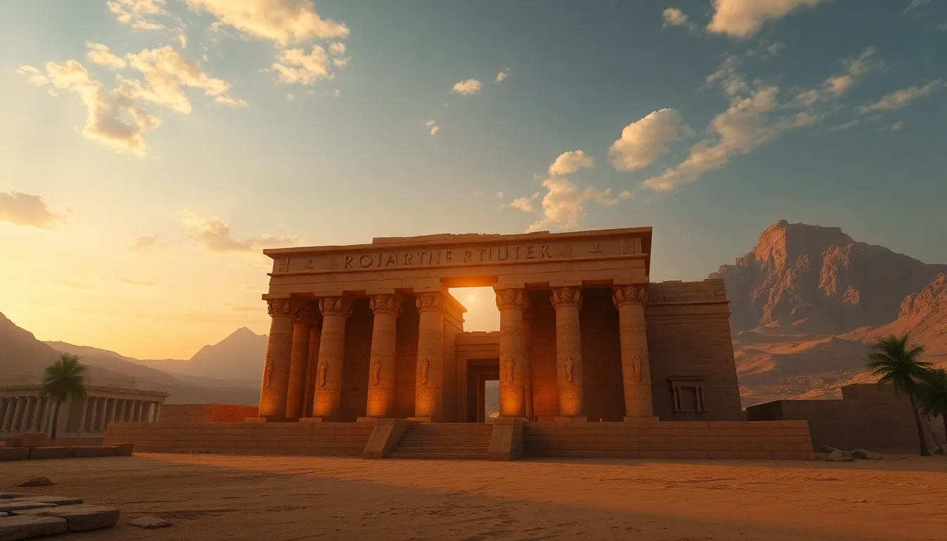 The Temple of Ra: The Sun God’s Eternal Light