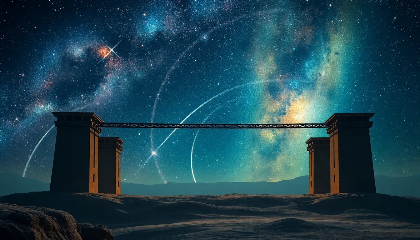 The Myth of the Celestial Bridge: Connecting Worlds through the Stars