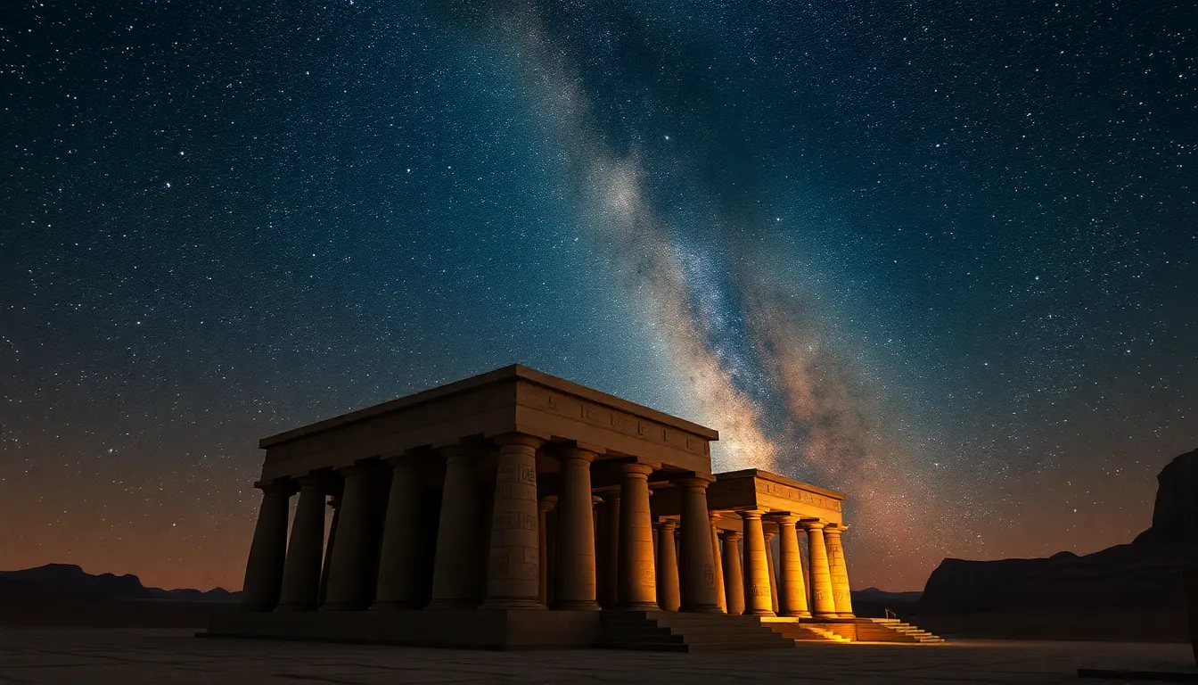 The Starry Alignment: Egyptian Temples and Celestial Phenomena