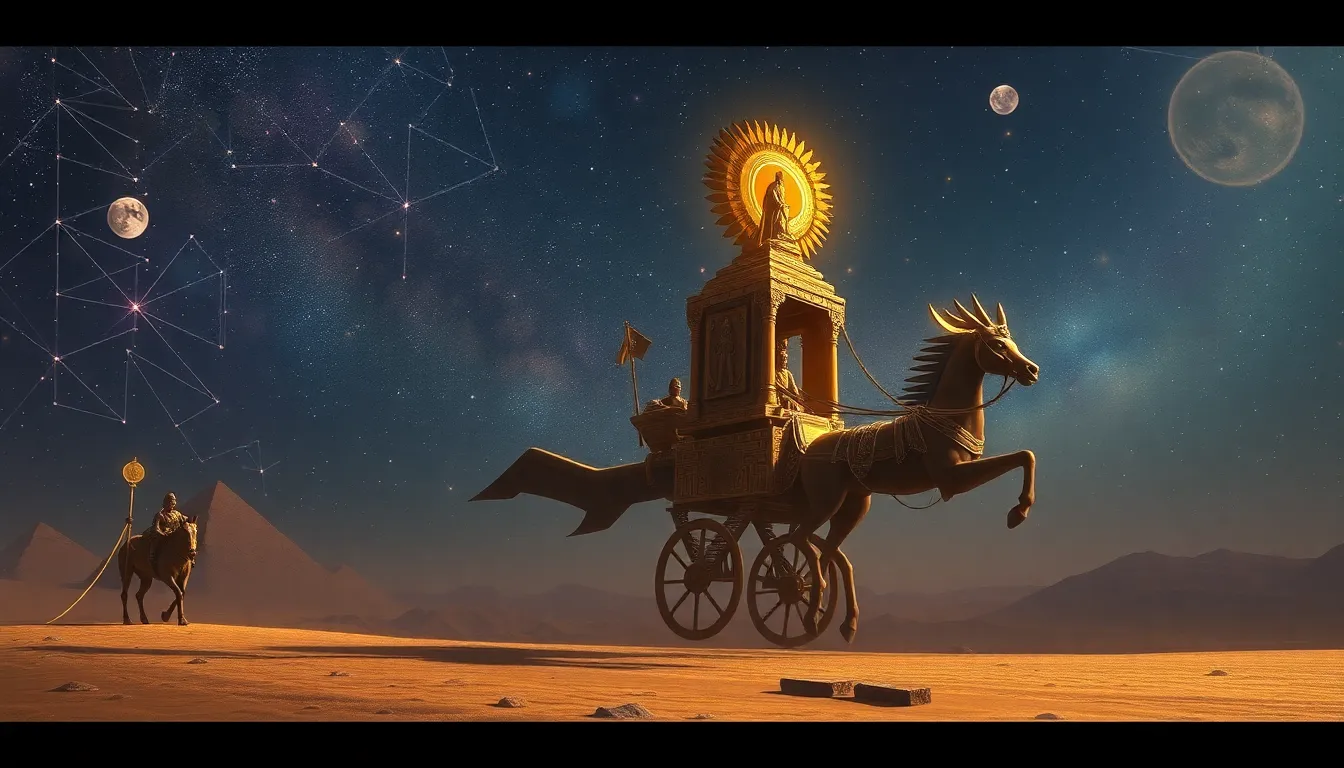 The Myth of the Celestial Chariot: Ra’s Journey through the Stars