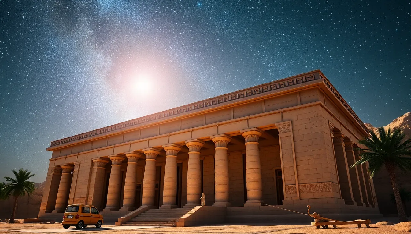 The Cosmic Connection: How Stars Influenced Egyptian Architecture | egyptmythology.com The Cosmic Connection: How Stars Influenced Egyptian Architecture