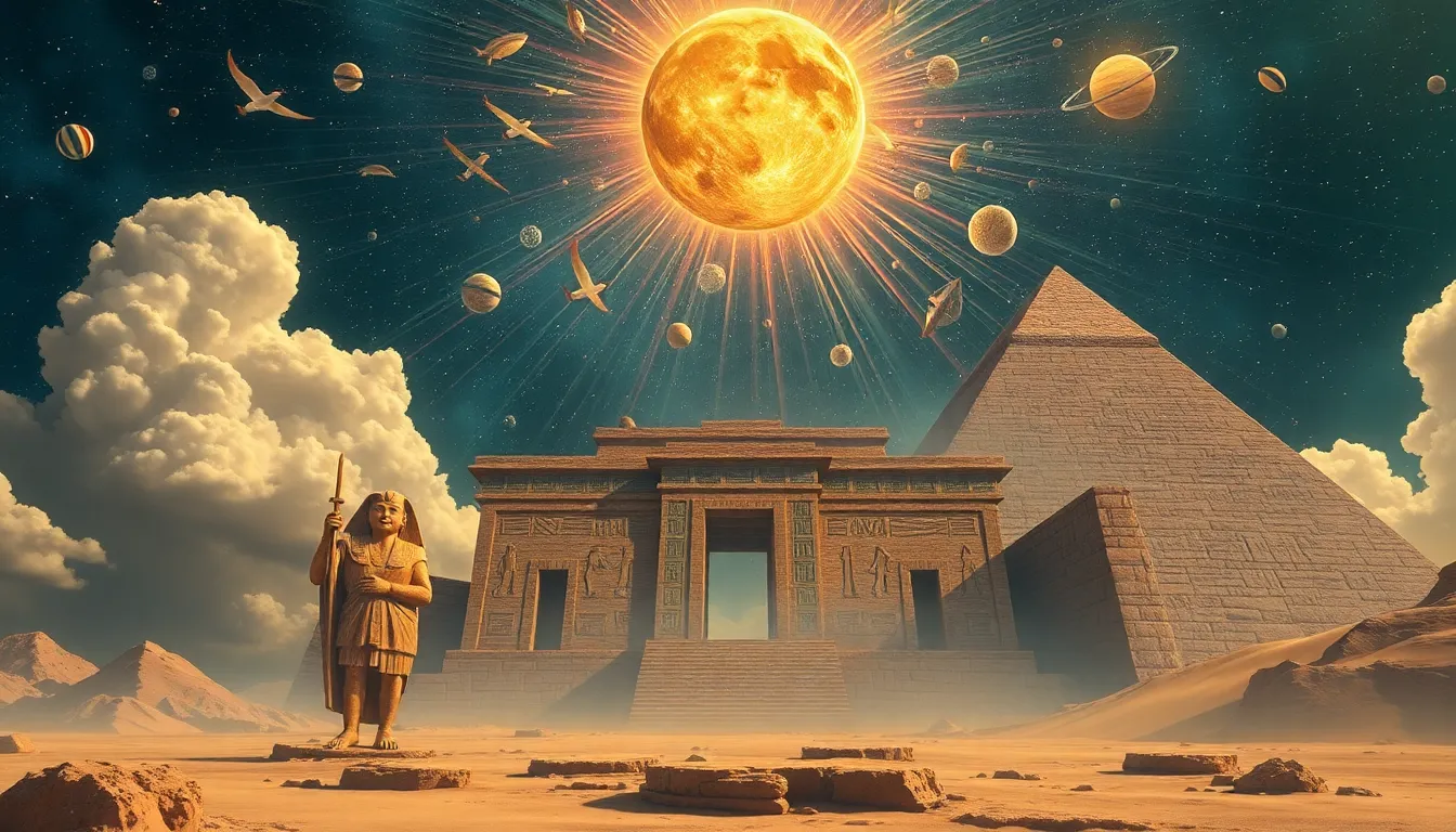 The Cosmic Order: How Egyptian Myths Explained the Universe