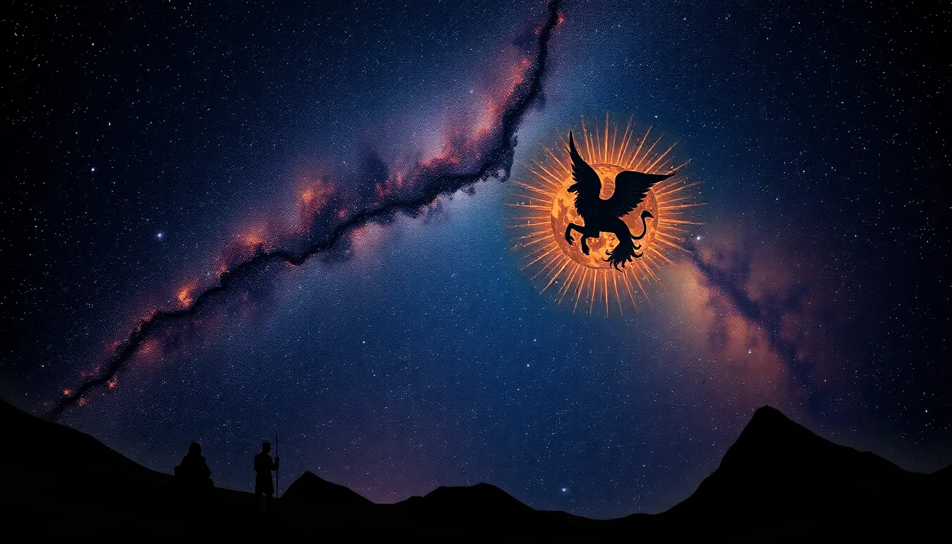 The Cosmic Weaving: Nut and the Tapestry of the Night Sky