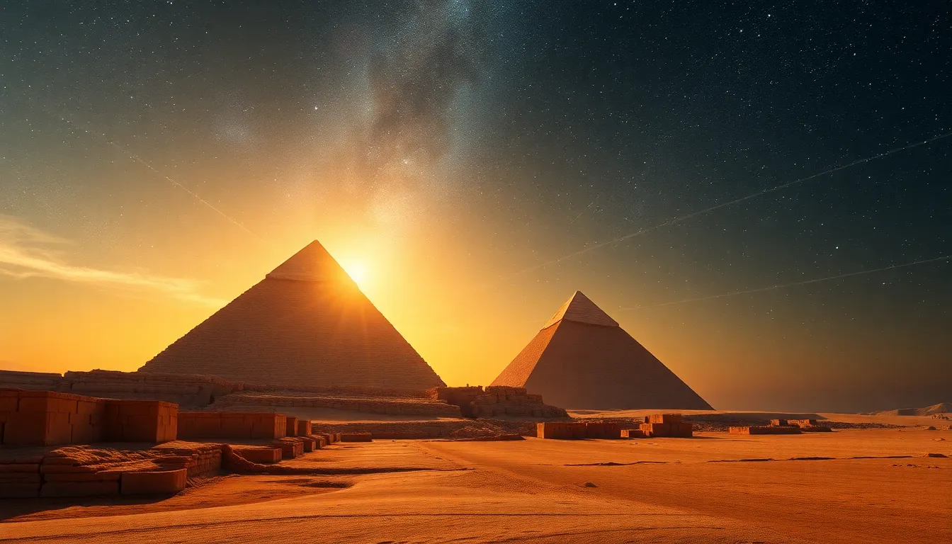 The Great Pyramid and the Stars: Alignments with the Cosmos | egyptmythology.com The Great Pyramid and the Stars: Alignments with the Cosmos