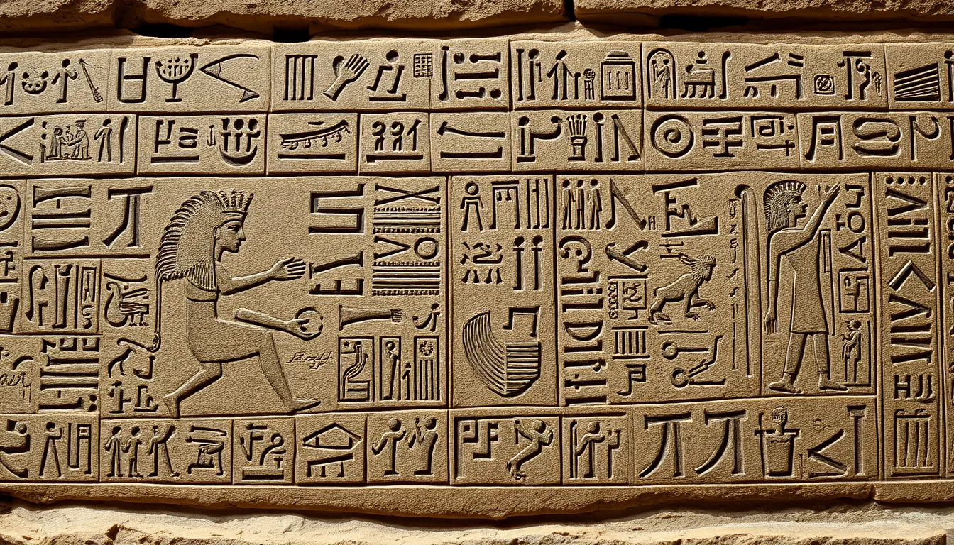 The Language of Death: Hieroglyphs in Funerary Literature