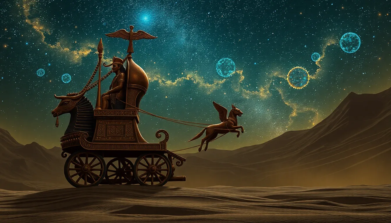 The Myth of the Celestial Chariot: Ra’s Journey through the Stars