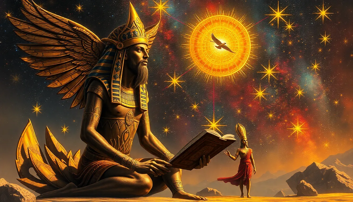 The Myth of the Celestial Scribe: Thoth and the Stars