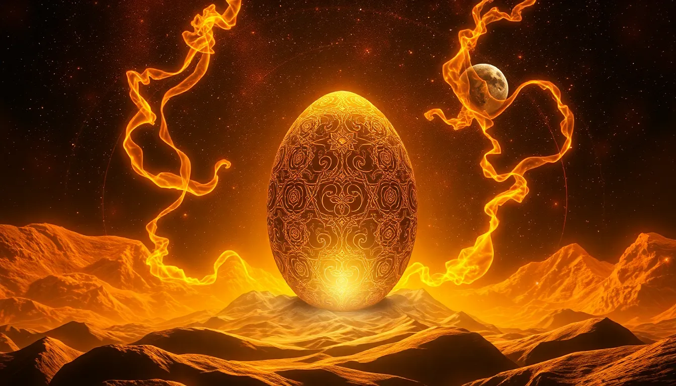 The Myth of the Cosmic Egg: Creation Stories in Egyptian Mythology