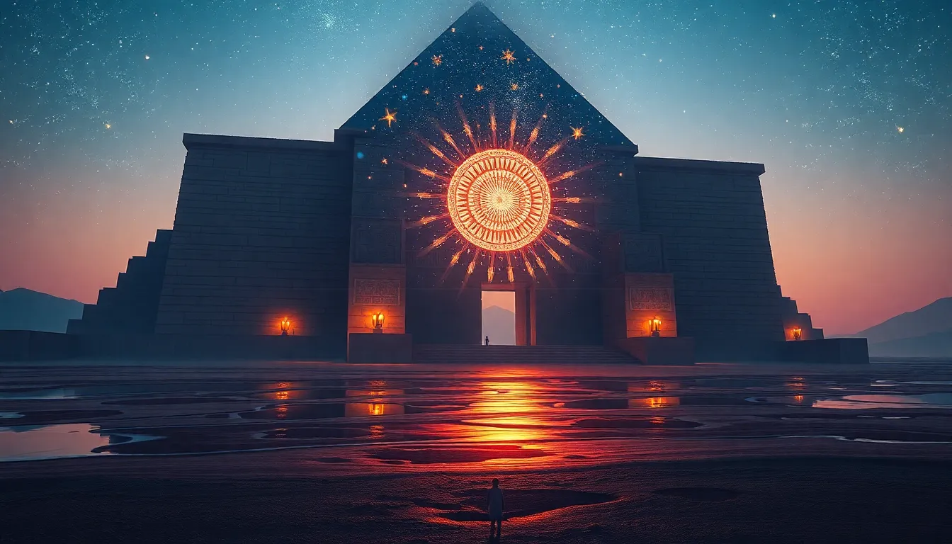 The Myth of the Starry Oasis: Celestial Reflections in Egyptian Culture | egyptmythology.com The Myth of the Starry Oasis: Celestial Reflections in Egyptian Culture