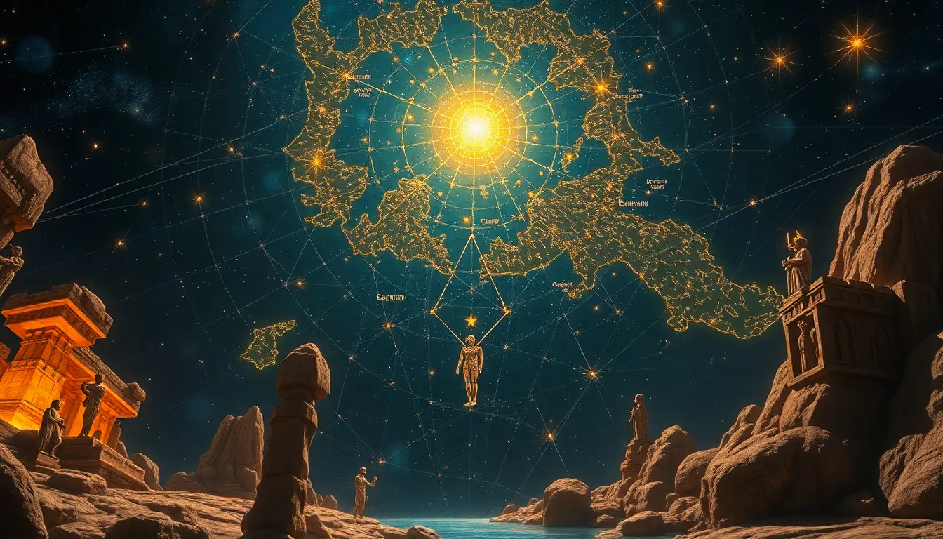 The Starry Map of the Underworld: Egyptian Myths of Afterlife Navigation