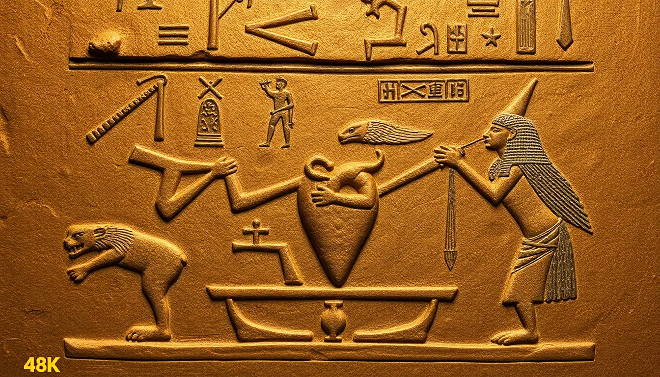 The Weighing of the Heart: Symbolism in Funerary Texts