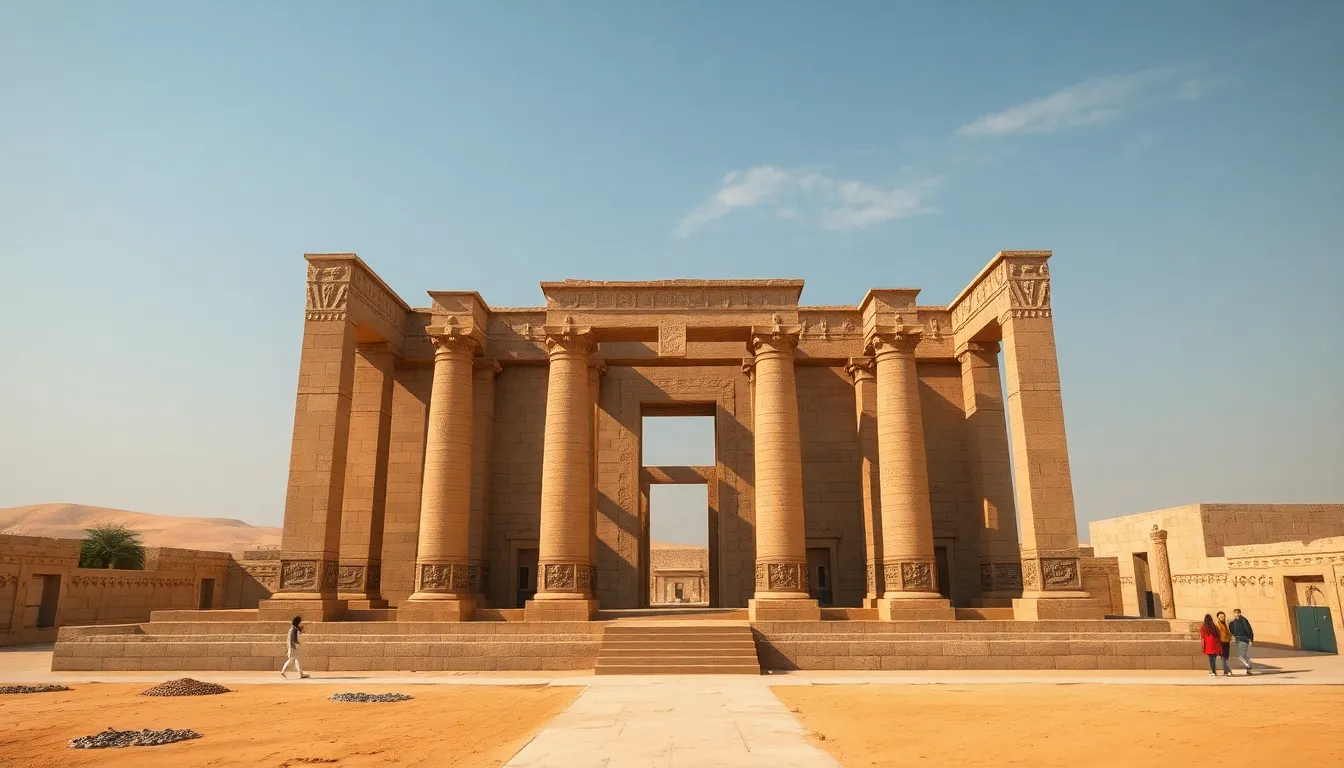 Decoding the Symbolism of Ancient Egyptian Temple Layouts