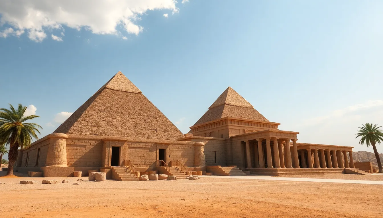 From Pyramids to Temples: The Evolution of Sacred Architecture in Ancient Egypt