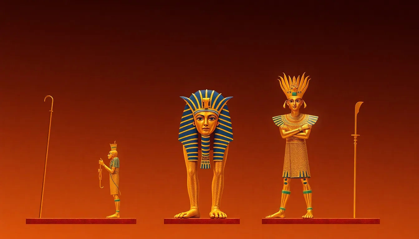 From Ra to Osiris: The Power Structure of Ancient Egyptian Gods