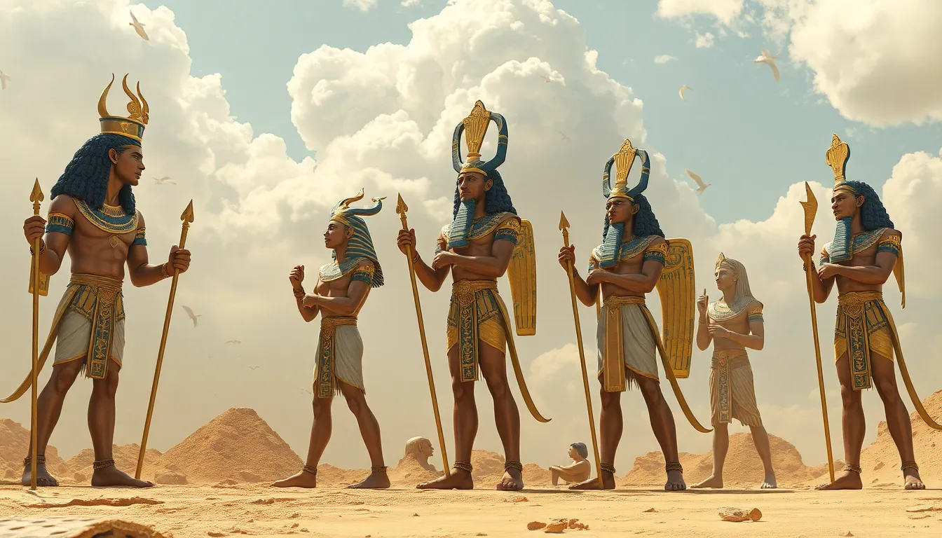 Gods Among Us: The Social Structure of Egyptian Deities Revealed