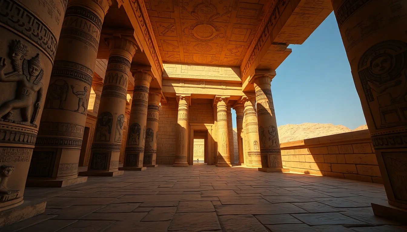 Inside the Great Temple of Amun: A Sacred Journey