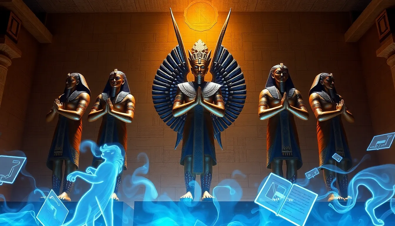 The Divine Leadership: How Egyptian Deities Governed the Afterlife