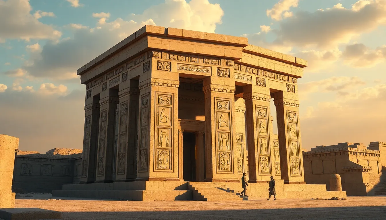 The Rituals of Sacred Architecture in Ancient Egyptian Culture