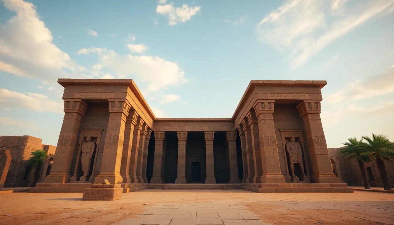 The Sacred Art of Temple Building in Ancient Egypt