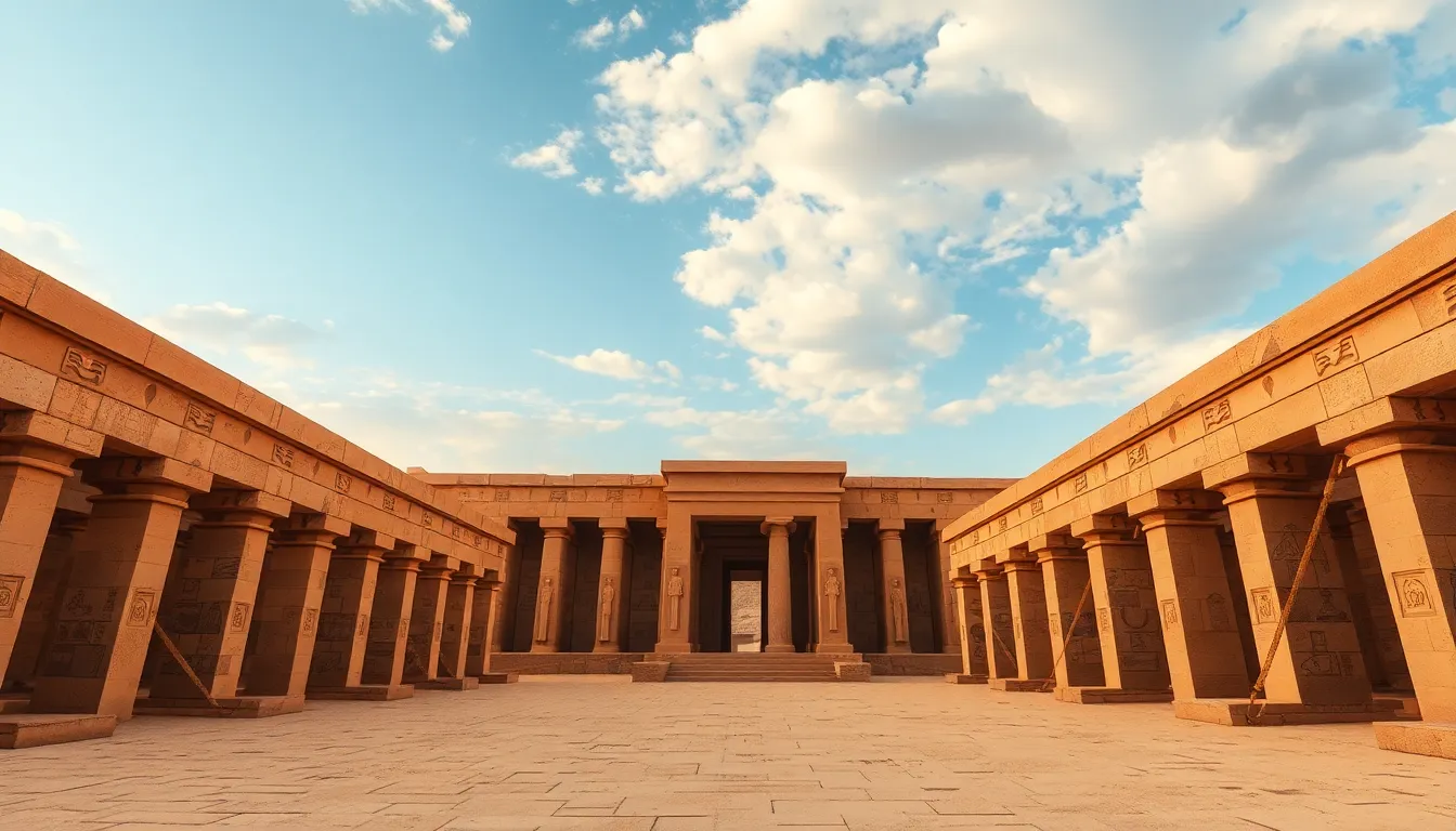 The Sacred Pathways of Ancient Egyptian Temples: A Spiritual Journey