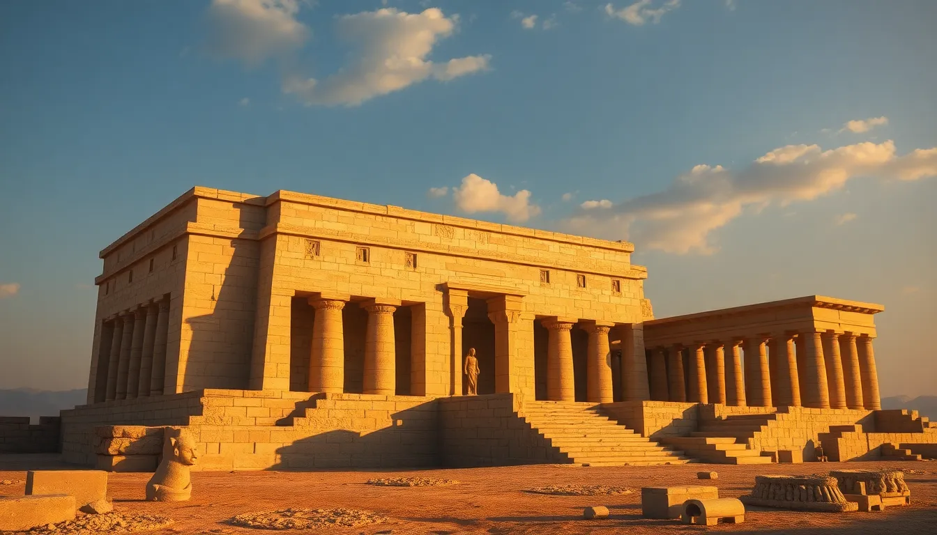 The Sacred Relationship Between Pharaohs and Their Temples