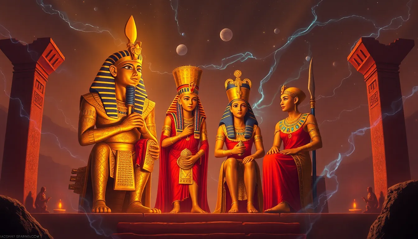 The Divine Family: Myths Surrounding the Egyptian Pantheon