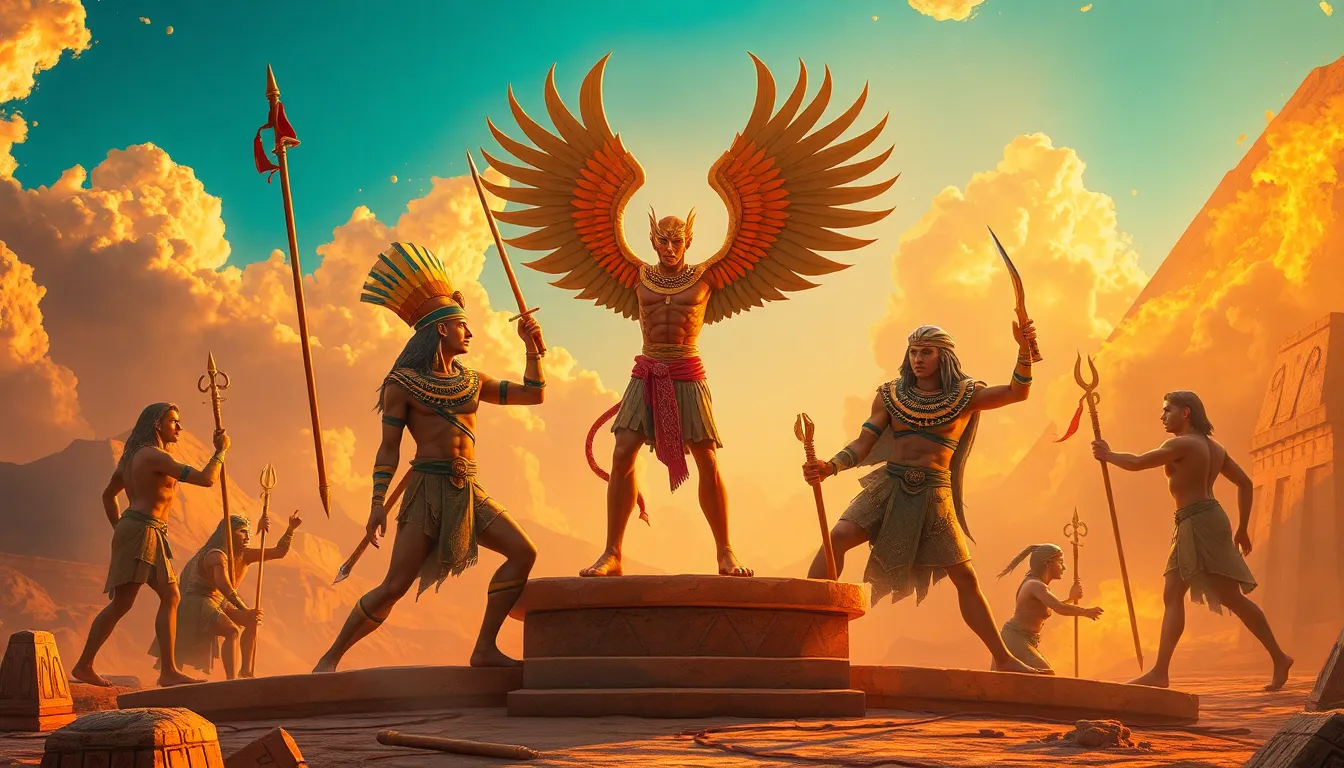 The Gods’ Game of Thrones: Power Struggles in Egyptian Mythology