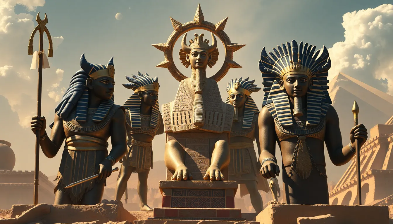 The Great Divine Hierarchy: Who Were the Most Influential Egyptian Gods?