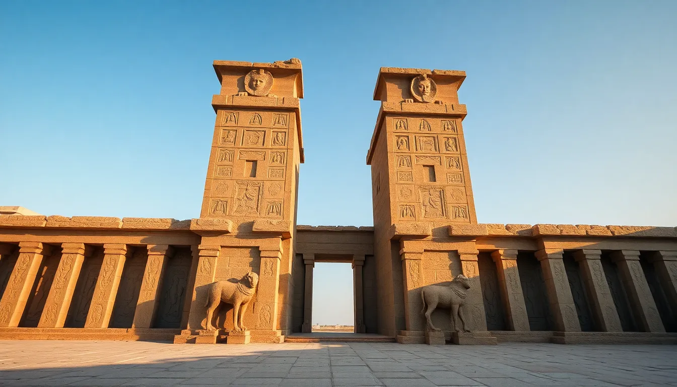 The Mythical Elements of Egyptian Architecture: More Than Just Stone