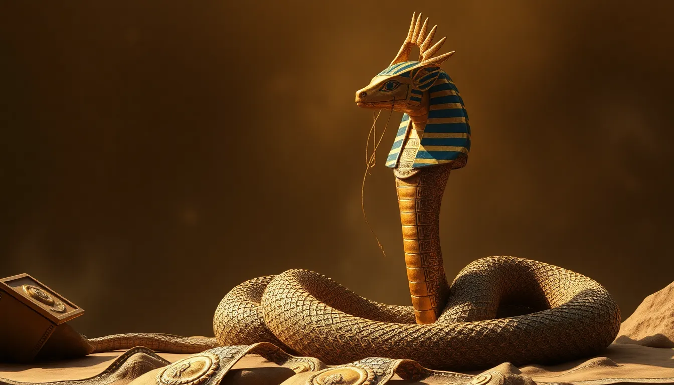 The Serpent Goddess: Wadjet and Her Role in Egyptian Mythology