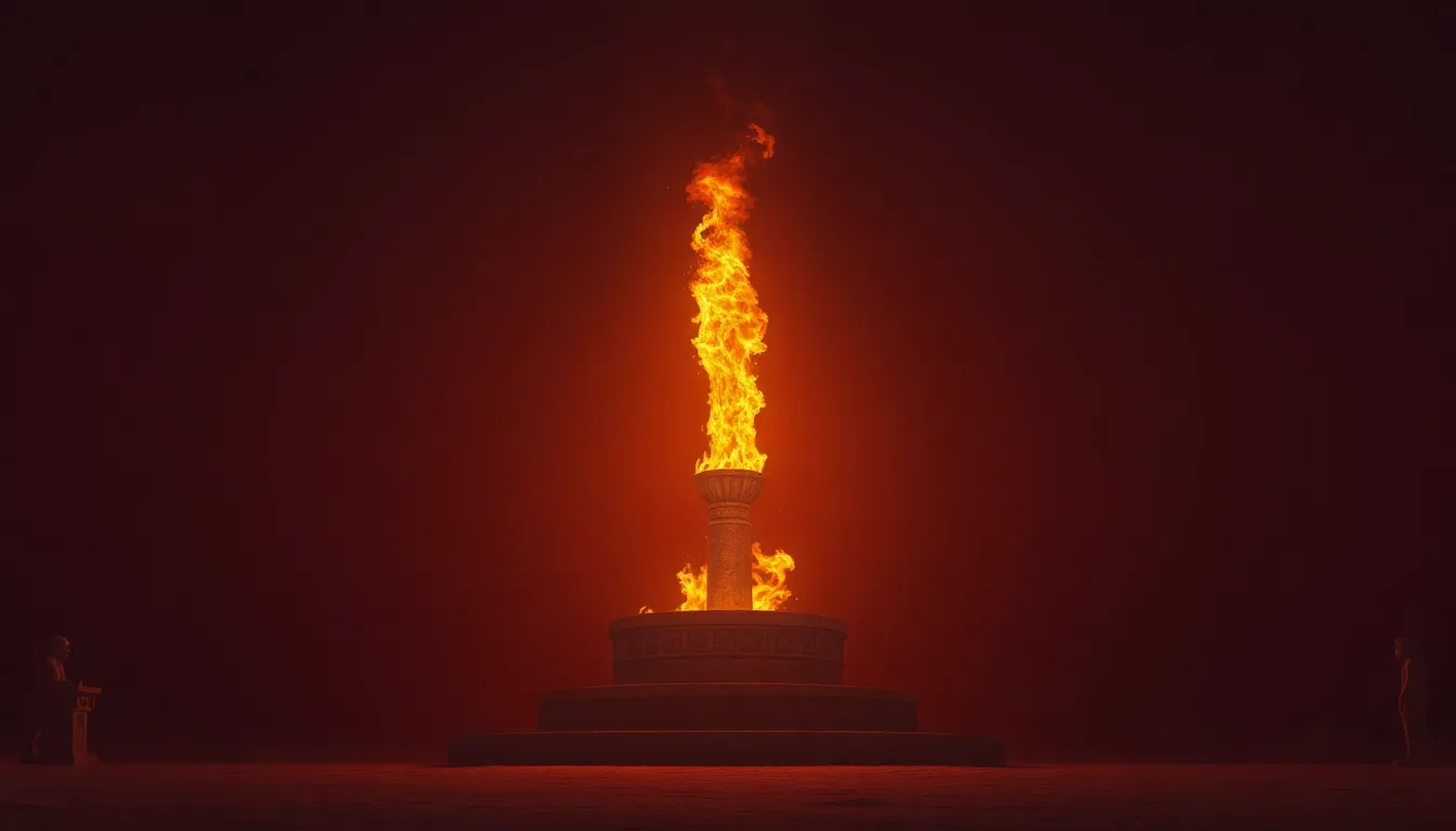 The Myth of the Eternal Flame: The Role of Fire in Egyptian Culture