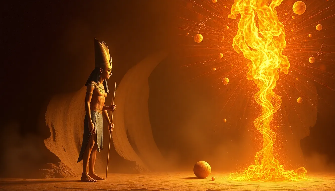 The Divine Alchemy: Transformative Myths of Intervention in Egypt