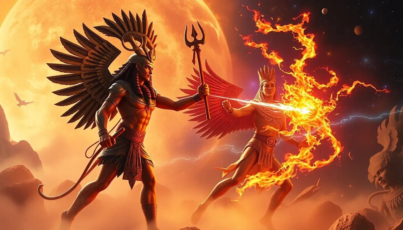 The Cosmic Battle: Set and Horus in the Egyptian Creation Story