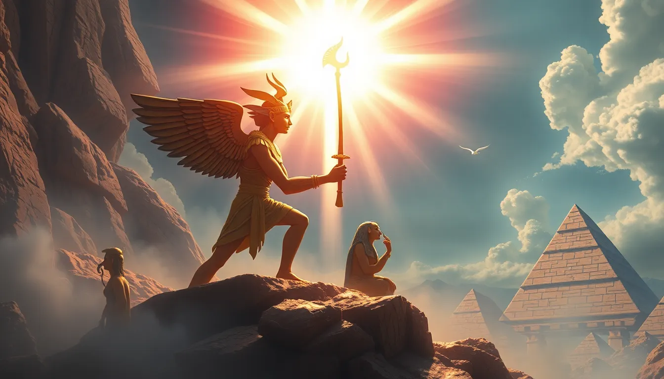 The Divine Play: How Egyptian Myths Portray the Creation Process