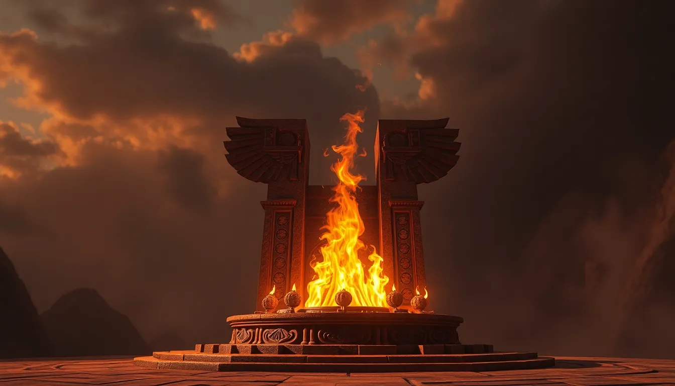 The Tale of the Eternal Flame: Legends of Ancient Egyptian Worship