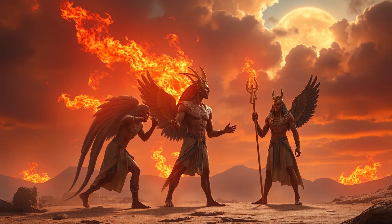 The Gods’ Fury: Ancient Egyptian Myths of Retribution Unveiled