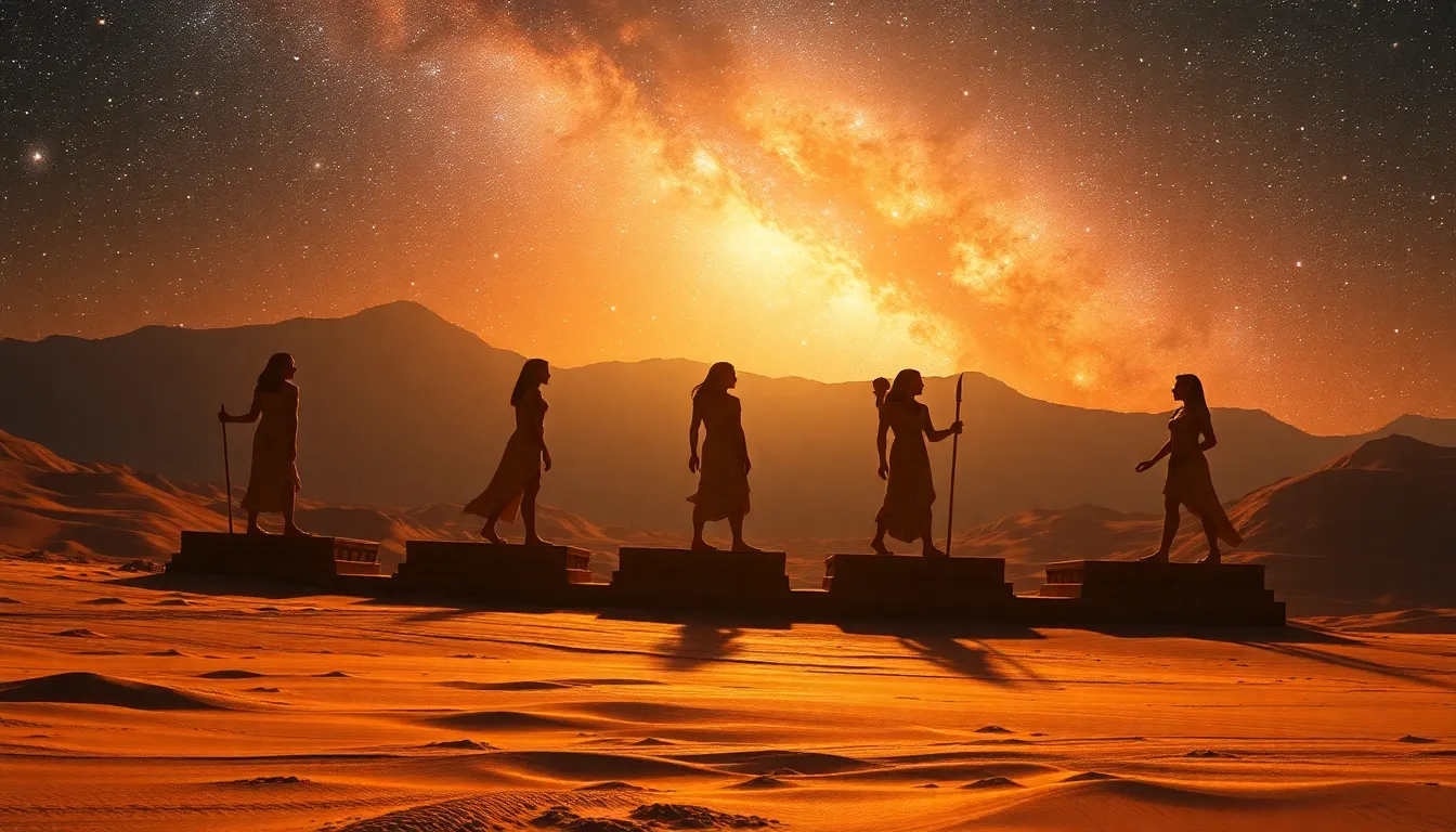 The Legend of the Seven Sisters: The Pleiades in Egyptian Mythology