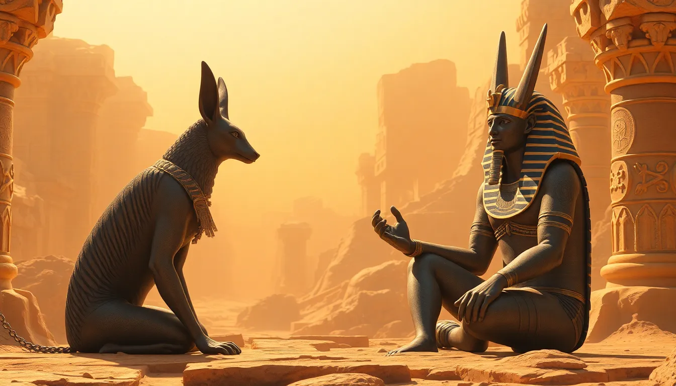 Anubis and the Afterlife: The Unique Relationship with Osiris