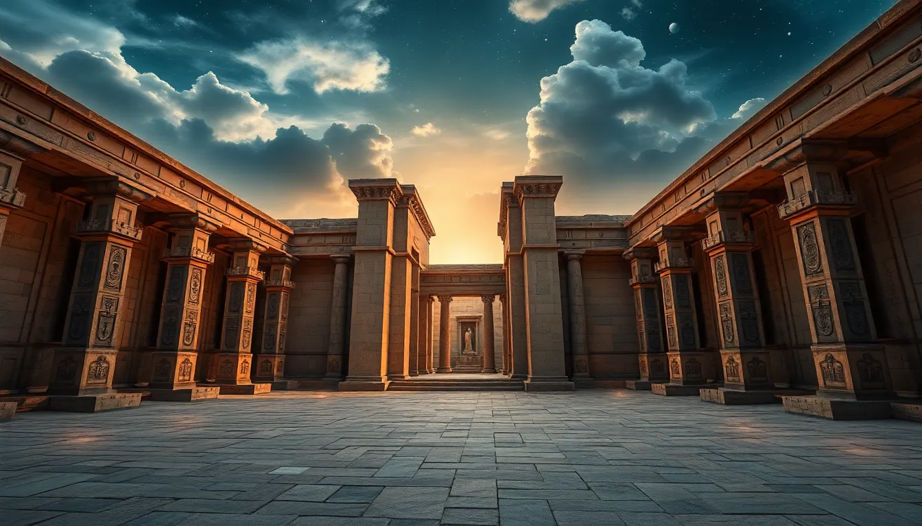 The Divine Architects: How Deities Protected Sacred Spaces