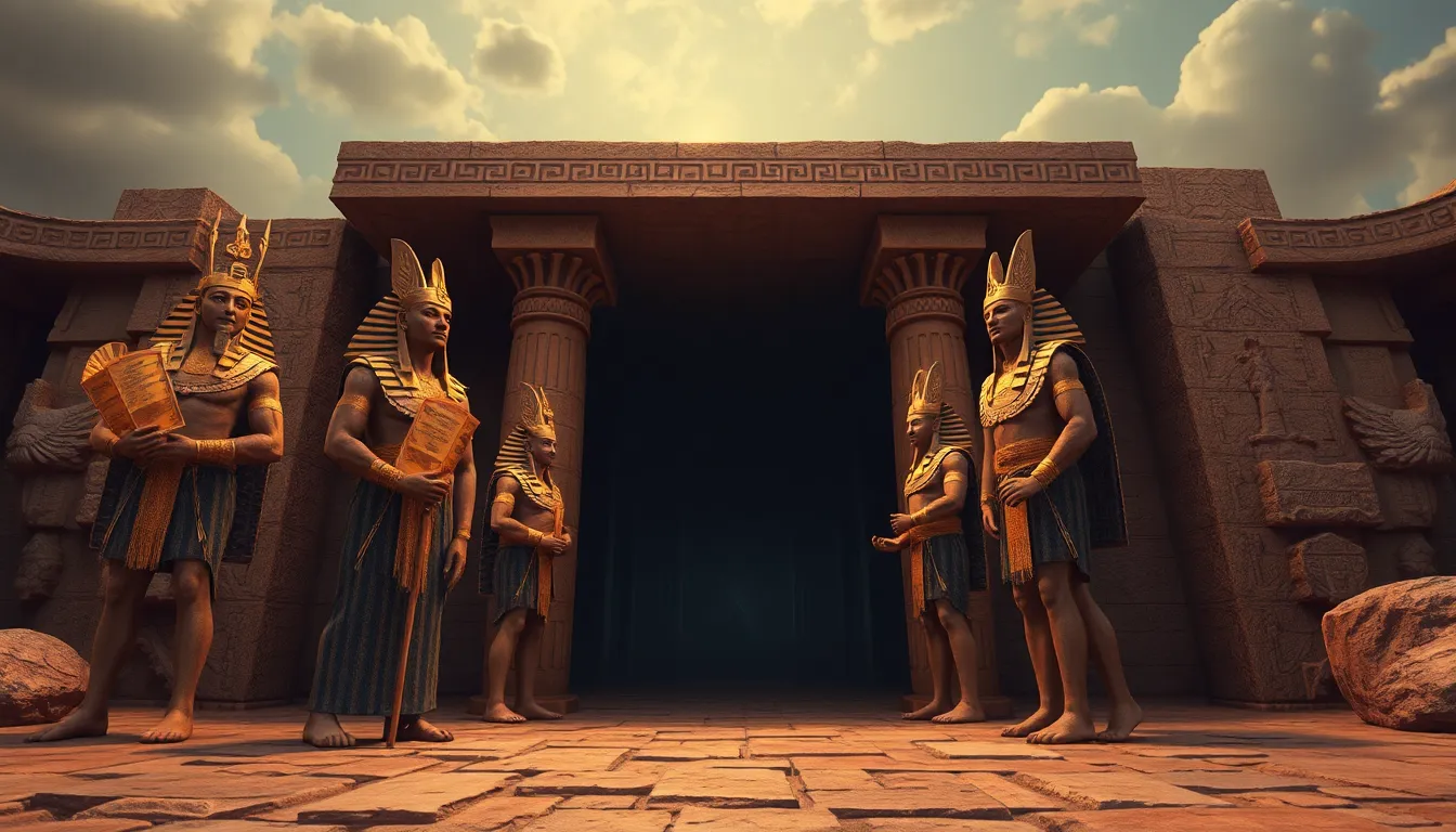The Guardians of the Underworld: How Deities Ensured Safe Passage