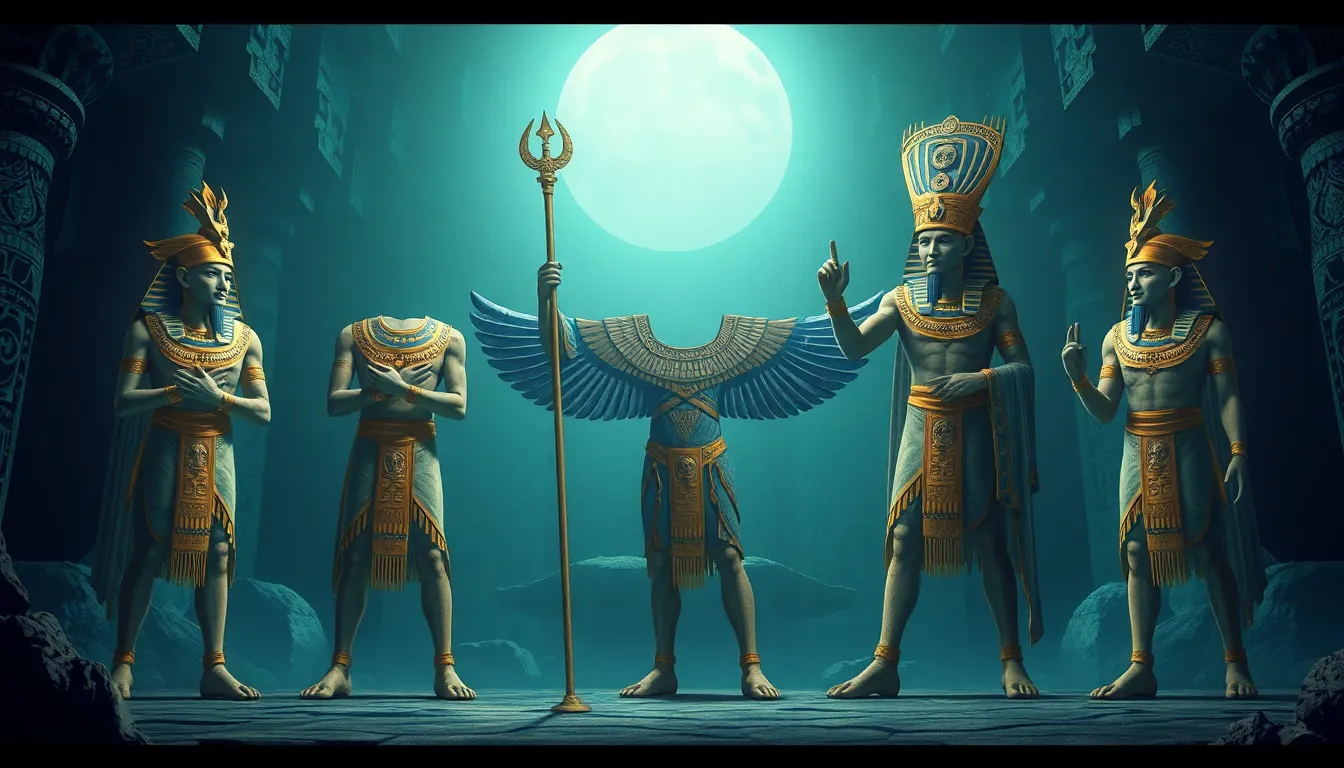 The Guardians of the Underworld: Protective Deities in the Afterlife