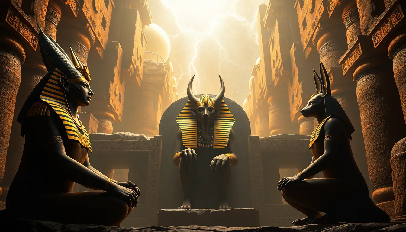 The Guardians of the Underworld: The Role of Osiris and Anubis