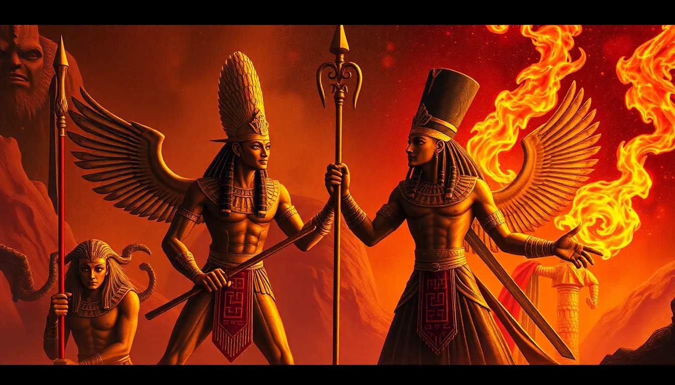 The Bonds of Loyalty: How Egyptian Gods Supported Each Other in Battle